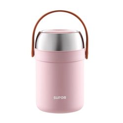 Supor student extra long insulated lunch box bucket stainless steel