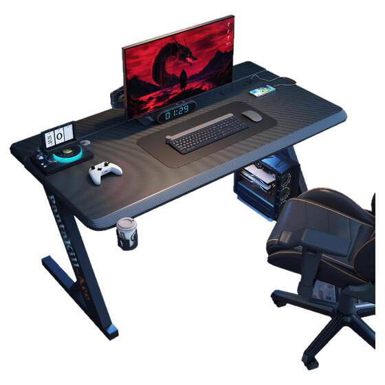 
Computer desk e-sports desk household integrated carbon fiber desk desk desk technology desk widened desk study desk