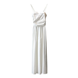 
Suspender dress for women 2026 new style French off-shoulder tube top suspender dress long skirt especially beautiful pinch waist small skirt