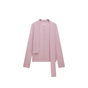 
[Off-season clearance] OCHIRLY wool ribbon pullover knitted sweater women's top design