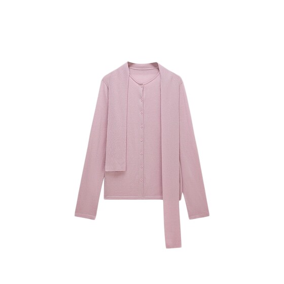 
[Off-season clearance] OCHIRLY wool ribbon pullover knitted sweater women's top design
