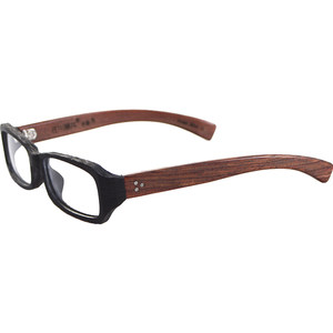 Sakawa Fujii counter genuine Japan's 1990 -year manual retro real wooden leg board, myopia glasses frame 7111