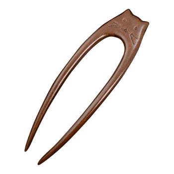 
Golden sandalwood hairpin antique style high-end new Chinese style