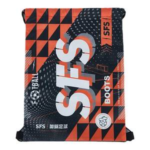 
SFS football shoe bag sports backpack student basketball drawstring storage bag portable pocket fitness equipment