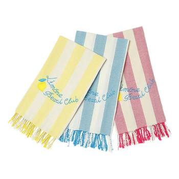 
Limone breathable thin retro colored beach towels without sand vacation photos