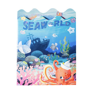 
Kechao children's jelly sticker book 2-3 to 6 years old and above baby stickers infant quiet book educational toys