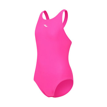 Haosha girls one-piece racing swimsuit hosa girls professional swimming training rainbow color quick-drying triangle swimsuit