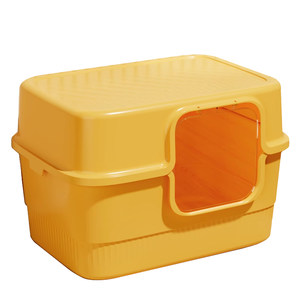 Cat litter box fully enclosed anti-odor and deodorizing super large cat toilet anti-splash cat sand basin extra large cat poop
