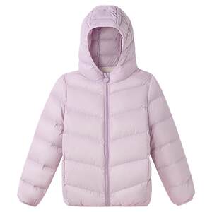 
Disha's official flagship children's clothing girls' lightweight rib down jacket autumn and winter new big children's children's jacket inner liner