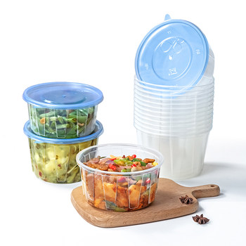 
Xintianli disposable lunch box packaging box round with cover