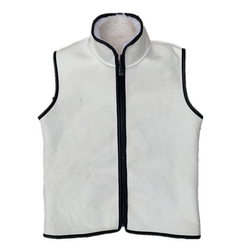 Australian Sheepskin Fur One-piece Vest Plus Velvet Thickened Whole Leather Cut Genuine Leather Warm Sheep Sheared Vest For Men And Women To Protect Against Cold