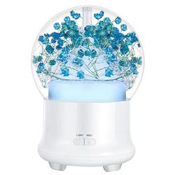 Everlasting Flower Aromatherapy Machine | Essential Oil Lamp Plug-in For Sleep Aid, Diffuser, Humidifier
