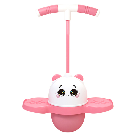 Panda Zıplayan Top - Çocuklar ve Yetişkinler için Parlayan Esnek Top