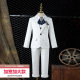 男童礼服花童大童西服加肥加大码学生钢琴演出服白色儿童西装胖童