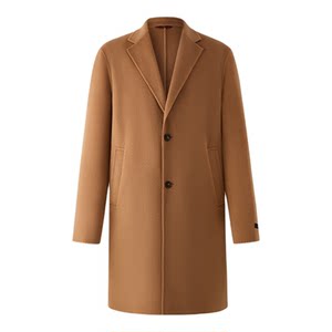 
[Cashmere] SCOFIELD Men's Clothing 2025 Autumn and Winter New Product Mid-Length Suit Collar Commuter Woolen Coat Men's