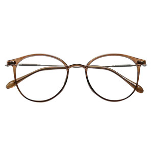 Ultra -light vegetarian tea color anti -blue light radiation glasses framework women can be scalled and myopia, Fang Yuan Face, Little Red Book