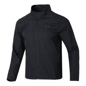 
Inter Under Armor stand collar jacket men's spring new black thin coat running training suit is too small and tight