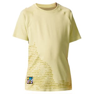 
UTO Youtu Children's Sports Quick-Drying Short-Sleeve Boys and Girls T-Shirt Summer Outdoor Hiking and Mountain Climbing Wound Breathable Top