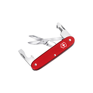 
Victors Swiss Army Knife Aluminum Surface Companion Slim 93mm Genuine Swiss Multifunctional Knife Sailor Knife Folding Swiss Knife