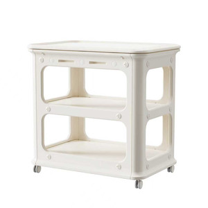 
Saymybaby mobile feeding station three-in-one bedside bedroom baby products storage cabinet storage rack trolley
