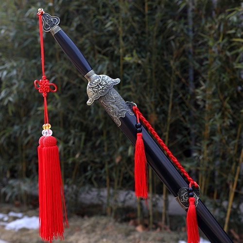 Huanglong Taiji меч наполовину жесткий меч силен и долговечен