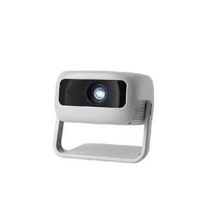 Shrimp 2025 new ultra-high-definition projector home wall projection bedroom living room home theater mobile phone projection small