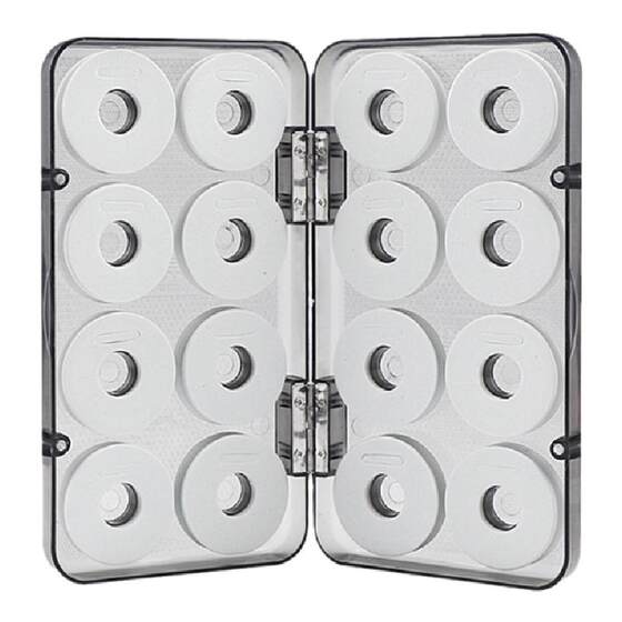 
Main line box, large spool, 20-axis fishing coil line group, 16-axis fishing supplies accessories, sub-line box, fishing line storage box