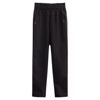 
Yibu middle-aged and elderly mothers' clothing 2025 winter new velvet casual pants for the elderly large size elastic waist women's pants