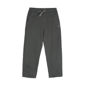 
Park Shu men's autumn and winter new pure cotton sweatpants men's loose knitted pants thickened mid-waist sports and casual ties