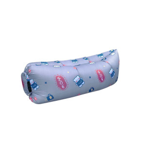 Outdoor air sofa bed inflatable laziness bed music festival sofa sleeping bag single portable dewy camp beach