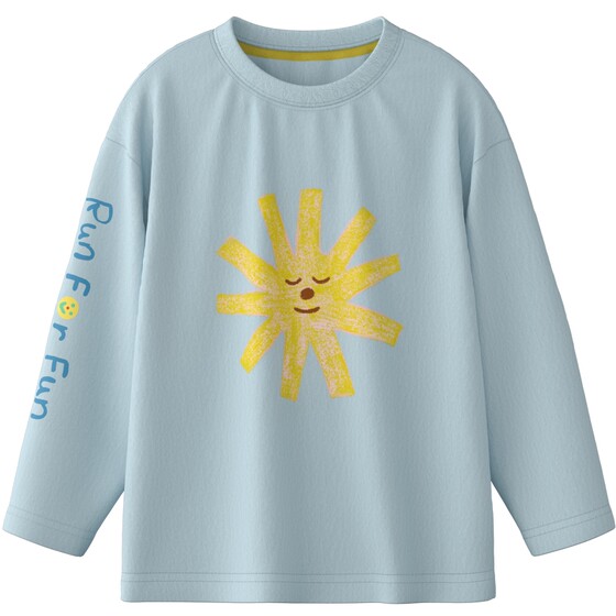 
[Same style in shopping malls] papa climbing autumn children's T-shirt for boys and girls round neck long-sleeved tops are skin-friendly and comfortable