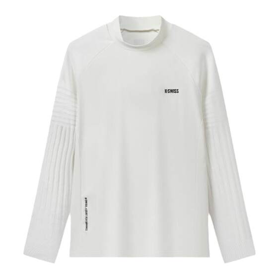 
KSWISS men's T-shirt antibacterial spring versatile casual classic tennis long sleeve 1010013