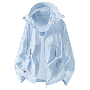 
Scarecrow UPF50+ sun protection clothing for women 2026 summer new thin ice silk coat small sun protection clothing for men