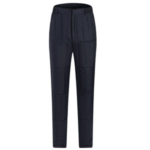 Middle -aged and elderly down pants men and women wear fertilizer and increase, high waist, thick waist, thick, warm winter, inner bile long cotton pants

