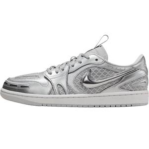 
NIKE Nike Women's Shoes AJ1 Cyber ​​Metal Low Top Shoes Sports Training Basketball Shoes HQ2186-002