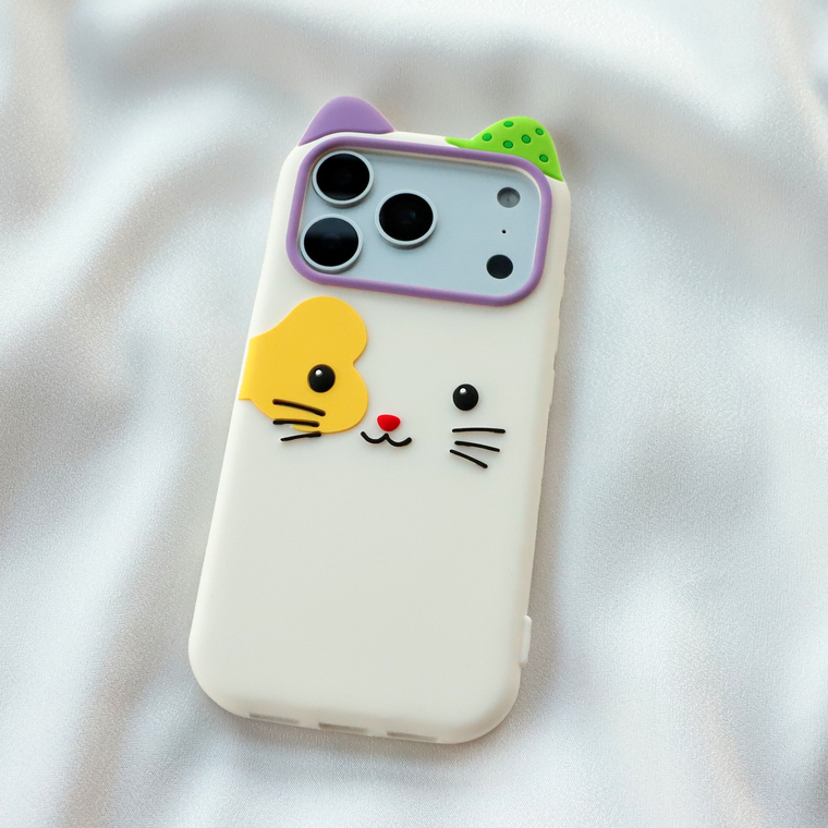 Cat Ears Green Hat Phone Case