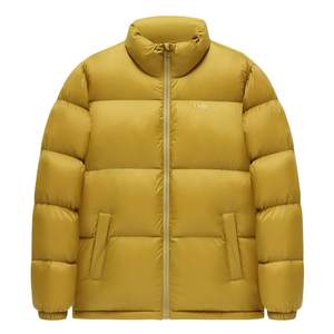 Camel volcanic down jacket Men's winter couple short models plus velvet thickened warm bread cold -proof men's jacket
