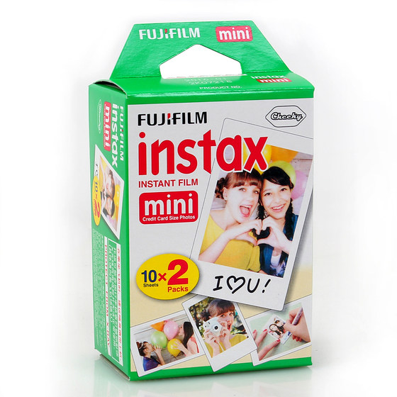 富士 INSTAX 一次成像 立拍得 拍立得MINI相纸 一盒20张 26年行货