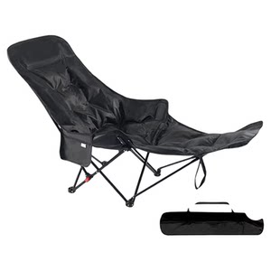 
Folding outdoor camping moon chair beach chair fishing stool lunch break lounge chair back chair seat portable sofa