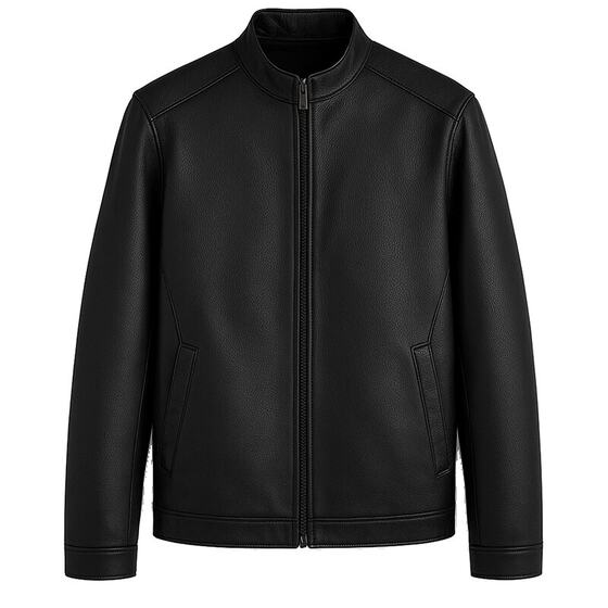 
Beast King 2025 New Autumn Style Goat Leather Jacket Genuine Leather Jacket Stand Collar Men's Casual Business Jacket