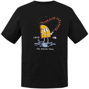 
North men and women same printed cotton short-sleeved T-shirt sports outdoor breathable new style TheNorthFace8GZ3