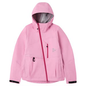 
TRIP/CO inclined placket fit men's and women's windproof and rainproof mountaineering jacket environmentally friendly fabric lining
