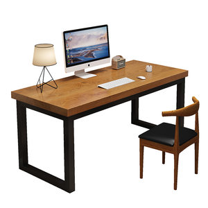 
Solid wood computer desk bedroom home desk desktop simple study desk double desk long table work bench