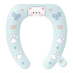 
Adhesive toilet seat, double-sided waterproof, self-scented toilet seat, universal toilet seat for all seasons, cute animal