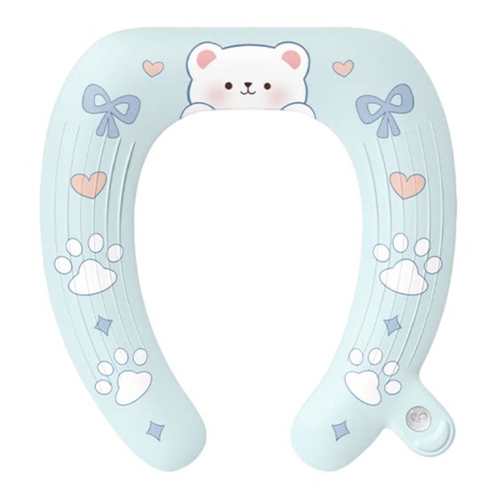 
Adhesive toilet seat, double-sided waterproof, self-scented toilet seat, universal toilet seat for all seasons, cute animal