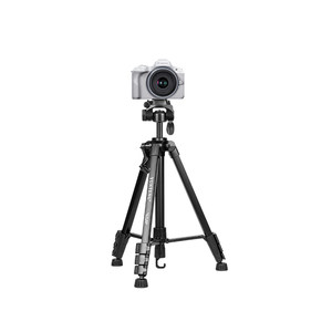 Yunteng 668 portable hydraulic gimbal tripod micro SLR camera mobile phone camera live floor stand photography fill light stand suitable for Canon Nikon Sony Fuji Stabilizer tripod
