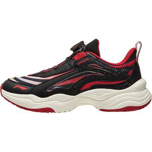 
Li Ning children's shoes casual shoes for boys and girls big aurora rotating buckle version shock-absorbing rebound comfortable round-toe low-top children's shoes