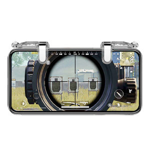 [2026 New Style] Chicken-eating artifact, automatic crushing, peace, all-elite stimulating battlefield game physics, Apple mobile phone special handle, six-finger mechanical buttons
