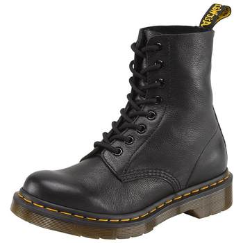 Soft leather Martin boots for women flat sole slim