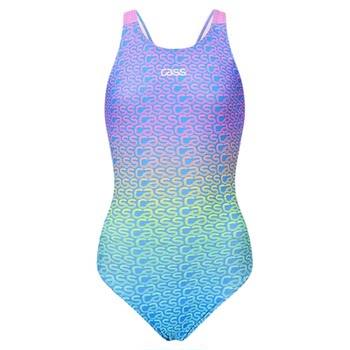 Jiashi Gradient Women's One-piece Sports Swimming Suit Swimming Pool
